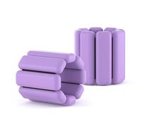 Wrist Weights,Ankle Weights,Set of 2 Adjustable Leg Weight for Women Men,Silicone Wrist Bangles 1lb-4.4lb,Weight-Bearing Bracelet Wristband for Jogging Yoga Pilates Aerobics Training Fitness