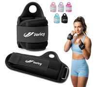 Wrist Weights with Thumb Loops Lock for Women Men 3kg a Pair Ankle Weights Set Arm Hand Weighted Gloves for Walking, Running, Training, Gym, Cardio Exercises, Black