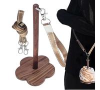 Wrist Yarn Holder | Wooden Yarn Spinner |Wristband Yarn Minder | Lightweight Yarn Holder Portable Yarn Ball Holder with Wristband AndCrossbody Strap for Preventing Yarn Entanglement