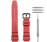 WRISTARMOR men's resin watch band Replacement for Casio AE-1100w SGW-300H AE-1000w AE-1200 W-218H waterproof sport Watch strap