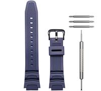 WRISTARMOR men's resin watch band Replacement for Casio AE-1100w SGW-300H AE-1000w AE-1200 W-218H waterproof sport Watch strap