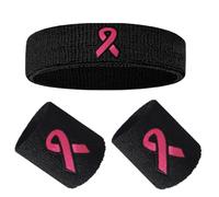 Wristband Bands Sweat - Cancer Awareness Banders | Exercise Bracelet Sets, Sports Tennis Bracelets, Soft Sweat Band, Awareness Bracelets