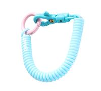 Wristband Keychain | Colorful Flexible Spiral Wrist Coil,Coil Bracelet, Key Chains for Sauna Gym Pool Id Badge and Outdoor Sports