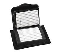 Wristband Playbook Coach Bracer for Football Play Softball S Double Sheet, Black Double Sheet