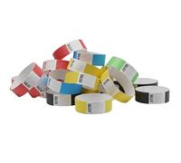 Wristbands for Events with Identification | Control Bracelet Paper for Men and Women or Tickets for Event | Anti Lost Wrist Bands Children Made from Tyvek® | Nightclubs and Partys (200, Multicolor)