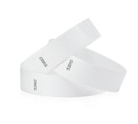 WristCo White 3/4" Tyvek Wristbands - 1000 Pack Paper Wristbands for Events