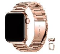 Wristitani Compatible With Apple Watch Bands, Disassembly Assembly By Hands, 49mm 45mm 44mm 42mm 41mm 40mm 38mm Stainless Steel Replacement Straps for iWatch Series Ultra9/8/7/6/SE/5/4/3/2/1
