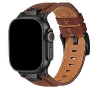 Wristitani Genuine Leather Strap Compatible With Apple Watch | Fits 49/46/45/44/42/41/40mm for Men,Replacement Band for iWatch Ultra 3/2/1 Series 11 10 9 8 7 SE3 SE2 SE 6 5 4