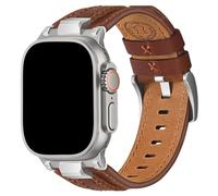 Wristitani Genuine Leather Strap Compatible With Apple Watch | Fits 49/46/45/44/42/41/40mm for Men,Replacement Band for iWatch Ultra 3/2/1 Series 11 10 9 8 7 SE3 SE2 SE 6 5 4