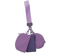 Wristlet Keychain with Wallet | Triple Pouch Portable Wristlet Wallet - Portable Wristlet Coin Purse Detachable Zip Around Coin Purse for Short Trip Sport and Outdoors