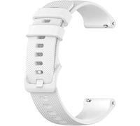 Wristology Quick Release Easy Change Replacement Soft Silicone Rubber Watch Band Strap for Men Women 16mm (White) SB01-16