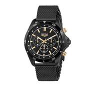 Wristwatch Analog mid-34280, Black/White, 45mm, Bracelet