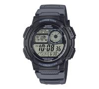 Wristwatch CASIO AE-1000W-8AVEF Digital Silicone Gray Chrono Alarm 100mt