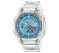 Wristwatch CASIO G-SHOCK GA-2100BM-7A2ER Silicone White Light Blue Sub 200mt