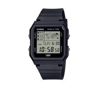 Wristwatch CASIO LF-30W-1AEF Silicone Black Chrono Alarm Timer Vintage