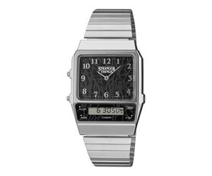 Wristwatch CASIO STRANGER THINGS AQ-800EST-1AER Steel Black LIMITED EDITION