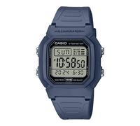 Wristwatch CASIO W-800H-2AVES Silicone Blue Chrono Sub 100mt