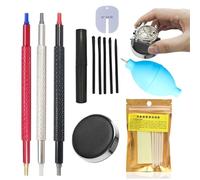 Wristwatch Maintenance Tools - Professional Watch Battery Replacement Kit | Watchmaker Repair Tool, Multifunctional Scratchproof Repairing And Care Set For Travel, Home, Electronics Maintenance