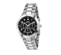 Wristwatch Sector R3253540013 Series 670 Dual Time 40 mm 5atm, Analog Men, Silver,