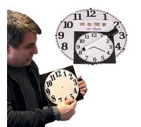 Writable Magician Clock - Magic Clock Trick Prop, Portable Interactive Demonstration Gimmick, Practical Magician Tool | Quick Setup Design for Beginners Festival Street Performance Stage Show