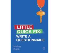 Write a Questionnaire : Little Quick Fix