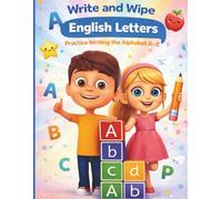 Write and Wipe English Letters: Practice Writing the Alphabet A-Z