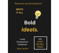 Write It All: Lined Notebook for Writers, Thinkers, and Bold Ideas