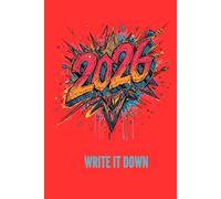 Write it Down 2026: 120 page Notebook for Notes, Journaling, Lists & Planning