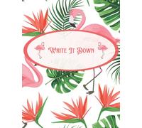 Write It Down: A5 Blank Lined Notebook