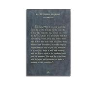 Write It on Your Heart That Every Day by Ralph W Emerson Decorative Painting Print Canvas Wall Art Living Room Bedroom Posters Painting 08x12inch(20x30cm) Unframe-style