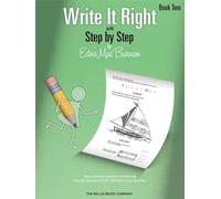 Write It Right - Book 2. Workbooks.