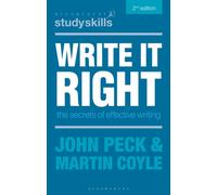 Write it Right : The Secrets of Effective Writing