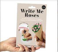 Write me Roses, personalisable Gift