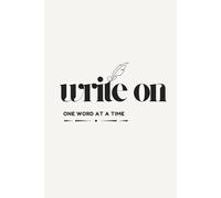 Write On: A 6×9 lined notebook from the So Noted collection - where ideas, lists, and dreams take shape.