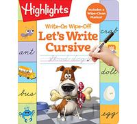 Write-On Wipe-Off: Let's Write Cursive (Highlights Write-On Wipe-Off Fun to Learn Activity Books)
