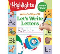 Write-On Wipe-Off Let's Write Letters (HighlightsTM Write-On Wipe-Off Fun to Learn Activity Books) (Highlights™ Write-On Wipe-Off Fun to Learn Activity Books)
