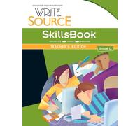 Write Source SkillsBook Teacher's Edition Grade 12