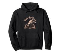 Write The Vision Quill Bible Verse Habakkuk Pullover Hoodie