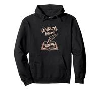 Write The Vision Quill Bible Verse Habakkuk Pullover Hoodie