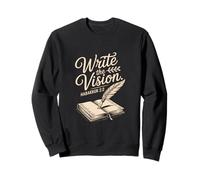 Write The Vision Quill Bible Verse Habakkuk Sweatshirt