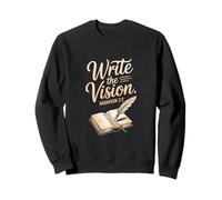 Write The Vision Quill Bible Verse Habakkuk Sweatshirt