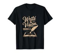Write The Vision Quill Bible Verse Habakkuk T-Shirt