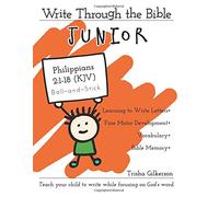 Write Through the Bible, Junior: Philippians 2:1-18 KJV, Ball-and-Stick