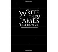 Write Thru James Bible Journal (Journal through the Bible - Plain Black Series)