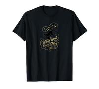 Write Your Own Story Cute Black Cat Writer and Author T-Shirt