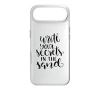 Write Your Secrets In The Sand Summer Nature Case for iPhone Air