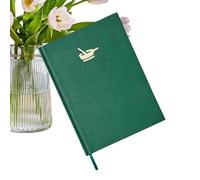 Write Yourself Recipe Book - B5 Cookbook Notebook with Hard Cover | Personal Empty Cooking Journal for Kitchen | 120 Pages Organised Writing Paper Gift for Home Cooks, Green