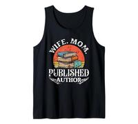 Writer Art For Men Women Novel Writing Poet Published Author Tank Top