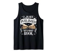 Writer Art For Men Women Novel Writing Poet Published Author Tank Top