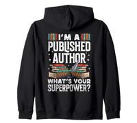 Writer Art For Men Women Novel Writing Poet Published Author Zip Hoodie